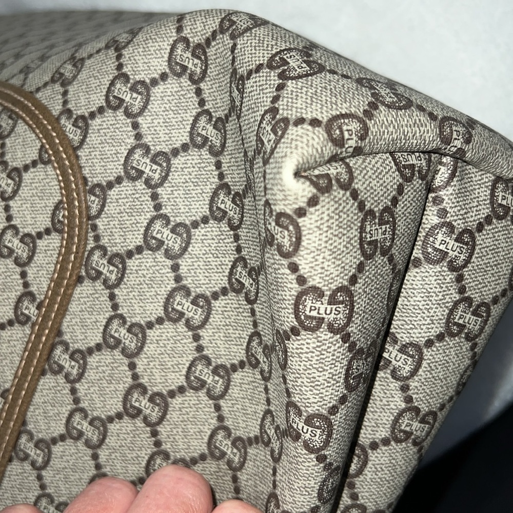 🎉SOLD🎉 Gucci Plus Sherry Line Vintage Tote - Picture 6 of 16